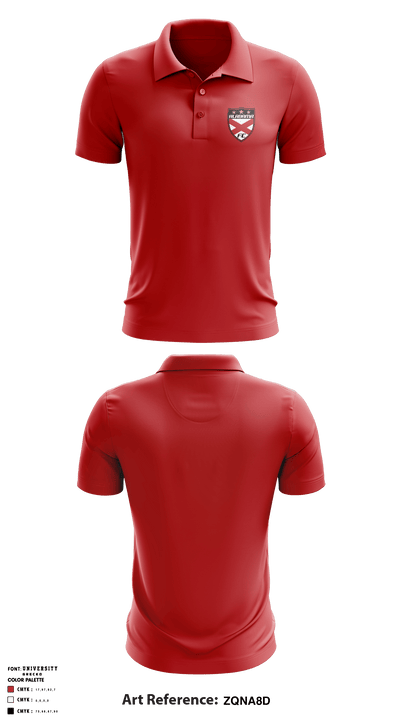 Alabama FC 6060927 Short Sleeve Performance Polo - 9