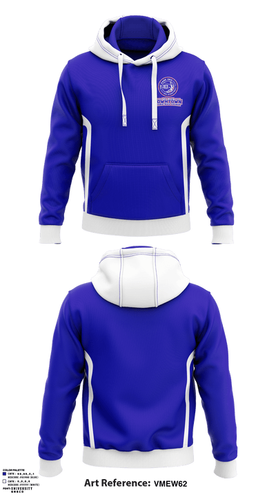 The Cage Downtown Basketball League 2863239 Hoodie - 1