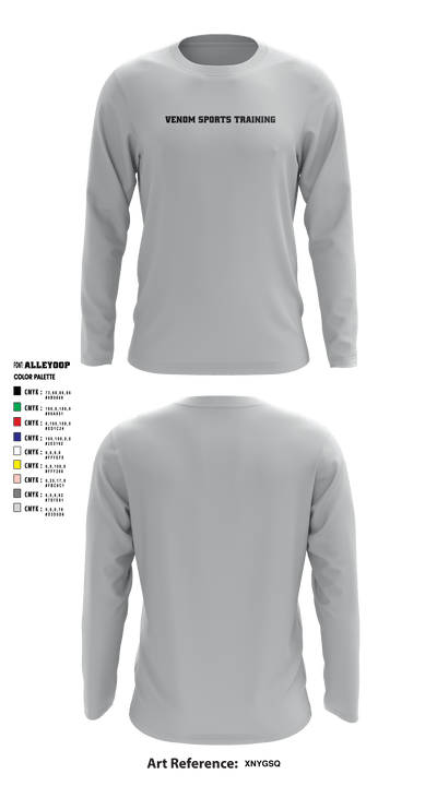 Venom Sports Training 59845358 Long Sleeve Performance Shirt - 9