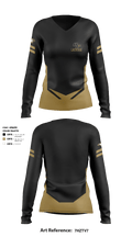 Oak Park High School Lacrosse 65848983 Women's Long Sleeve V-neck Shirt - 1