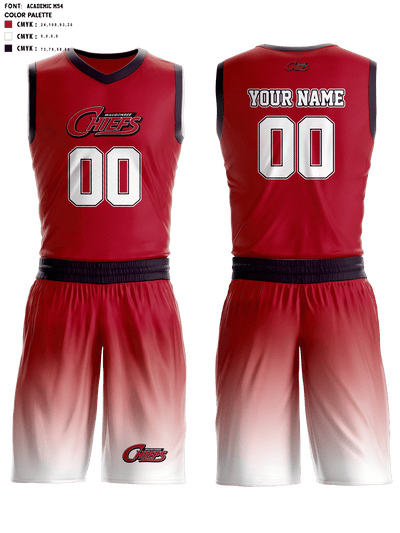Waubonsee Community College Basketball 5790164 Basketball Uniform - 1