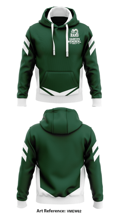 Garces Memorial High School Golf 67326135 Hoodie - 1