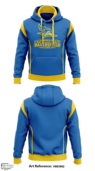 California State University Bakersfield Cheer 6368182 Hoodie - 1