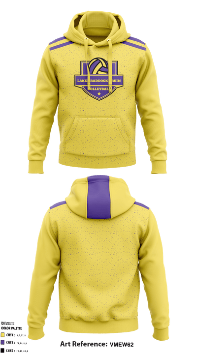 Lake Braddock Secondary School Women's Volleyball 5346414 Hoodie - 1