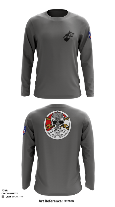 HHT, 5-1 CAV 78942077 Long Sleeve Performance Shirt - 3