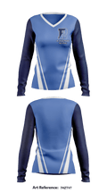 St. Vincent Pallotti High School 55581912 Women's Long Sleeve V-neck Shirt - 1
