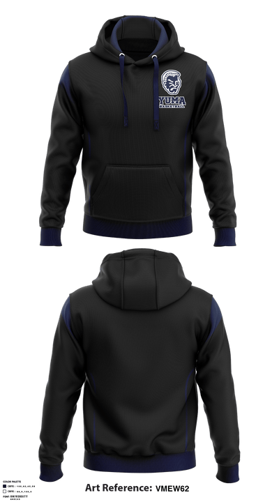 Yuma High School Basketball 97290684 Hoodie - 13