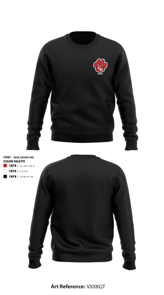 Crew Neck Sweatshirt, Colleyville Heritage High School Cheer, , Teamtime, Team time, sublimation, custom sports apparel, team uniforms, spirit wear, spiritwear, sports uniforms, custom shirts, team store, custom team store, fundraiser sports, apparel fundraiser