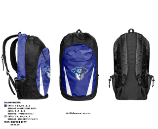 Gear Bag, Inter County Wrestling League, Wrestling, Teamtime, Team time, sublimation, custom sports apparel, team uniforms, spirit wear, spiritwear, sports uniforms, custom shirts, team store, custom team store, fundraiser sports, apparel fundraiser