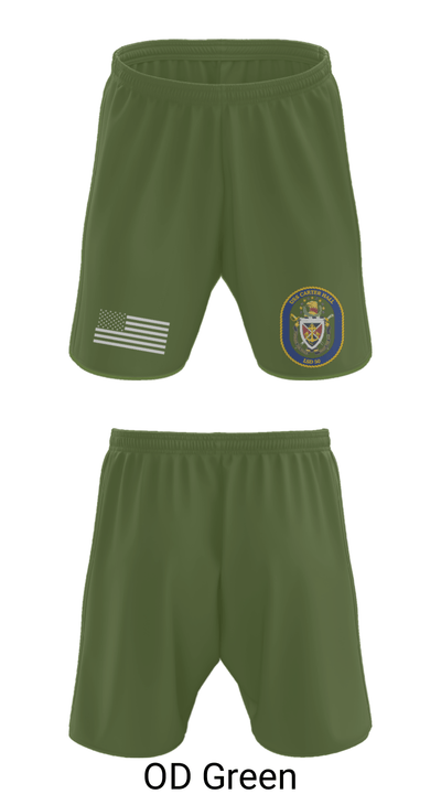 USS CÁRTER HALL 91136277 Athletic Shorts With Pockets - 28