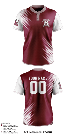 Two Button Softball Jersey, Bangor Area Senior High School Softball, Softball, Teamtime, Team time, sublimation, custom sports apparel, team uniforms, spirit wear, spiritwear, sports uniforms, custom shirts, team store, custom team store, fundraiser sports, apparel fundraiser