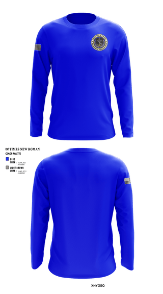 Long Sleeve Performance Shirt, , Navy, Teamtime, Team time, sublimation, custom sports apparel, team uniforms, spirit wear, spiritwear, sports uniforms, custom shirts, team store, custom team store, fundraiser sports, apparel fundraiser