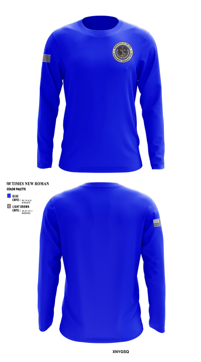 Navy International Programs Office 21438781 Long Sleeve Performance Shirt - 1