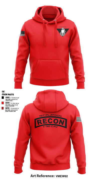 1-32 CAV 83773265 Hoodie - 1