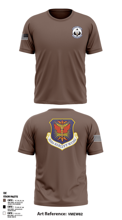 302nd Base Defense Squadron 76268864 Short Sleeve Performance Shirt - 1