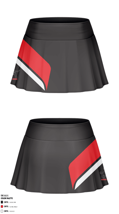 Lamar Middle School Cheer 78291691 Lacrosse Skort - 1