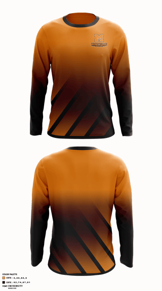 Long Sleeve Performance Shirt, Montville High School Soccer, Men's Soccer, Teamtime, Team time, sublimation, custom sports apparel, team uniforms, spirit wear, spiritwear, sports uniforms, custom shirts, team store, custom team store, fundraiser sports, apparel fundraiser