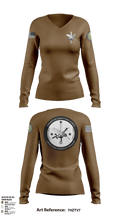 CJTF-OIR PAO 87196847 Women's Long Sleeve V-neck Shirt - 51