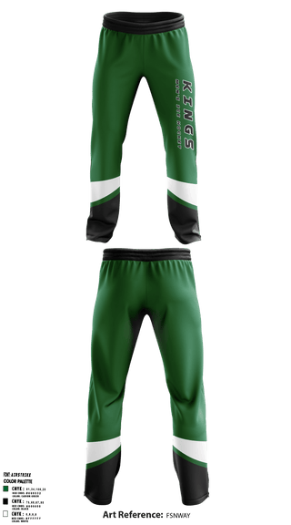 Sweatpants, Kings, Ice Hockey, Teamtime, Team time, sublimation, custom sports apparel, team uniforms, spirit wear, spiritwear, sports uniforms, custom shirts, team store, custom team store, fundraiser sports, apparel fundraiser