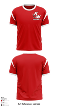 Kirkwood Webster Junior Football League 44807780 Short Sleeve Shooting Shirt - 1