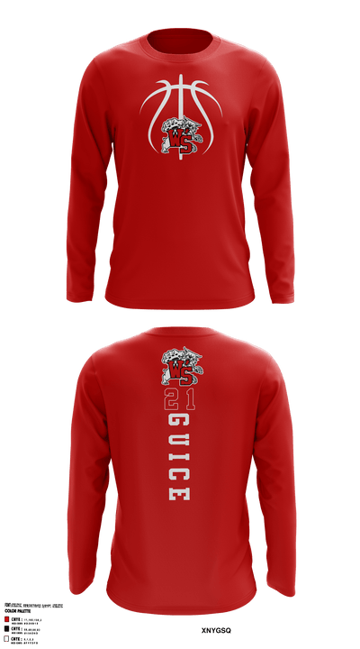 Westerville South Girls Basketball 49041519 Long Sleeve Performance Shirt - 4