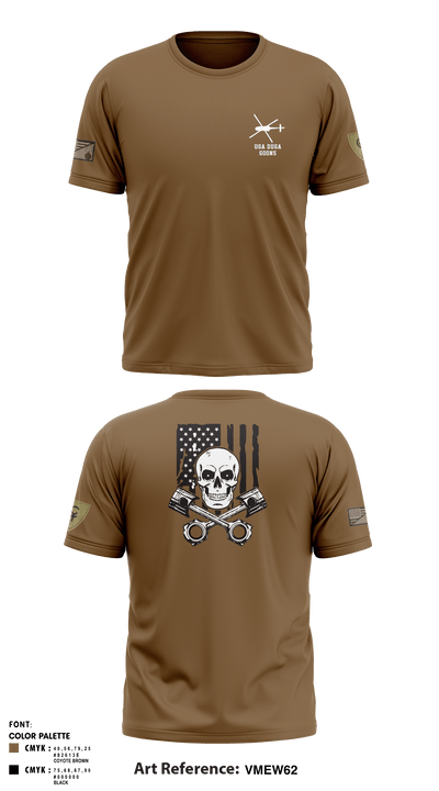 137th Echo Company 62214635 Short Sleeve Performance Shirt - 3