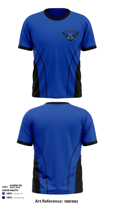 Coral Acadamy 17914225 Short Sleeve Performance Shirt - 8