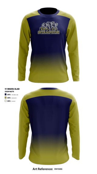 Long Sleeve Performance Shirt, Paul W Bryant Soccer, Men's Soccer, Teamtime, Team time, sublimation, custom sports apparel, team uniforms, spirit wear, spiritwear, sports uniforms, custom shirts, team store, custom team store, fundraiser sports, apparel fundraiser