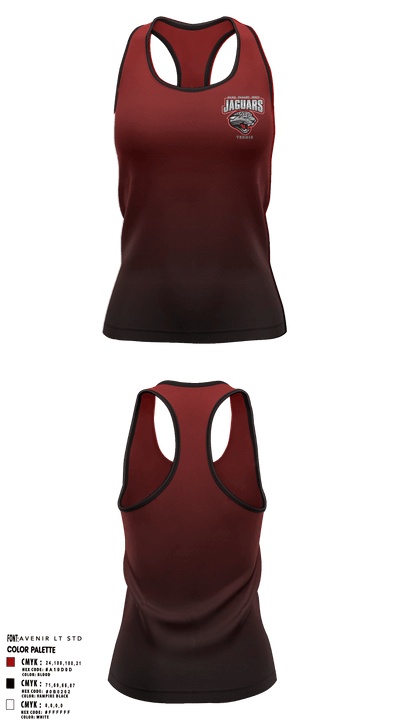Blue Valley West High School Tennis 45825170 Tank Top - 1