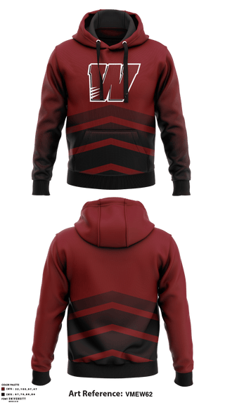 Hoodie, Willamette Wolverines, Women's Volleyball, Teamtime, Team time, sublimation, custom sports apparel, team uniforms, spirit wear, spiritwear, sports uniforms, custom shirts, team store, custom team store, fundraiser sports, apparel fundraiser