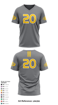 CYFFL Flag Football 14928130 Short Sleeve Performance Shirt - 3