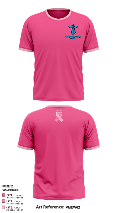 Van Cortlandt Titans 36698099 Short Sleeve Performance Shirt - 1