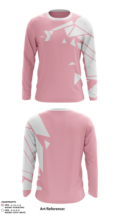 Youth Sports Henderson Family YMCA 9598694 Long Sleeve Performance Shirt - 3