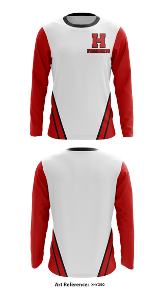 Long Sleeve Performance Shirt, Marion Harding Presidents, Men's Basketball, Teamtime, Team time, sublimation, custom sports apparel, team uniforms, spirit wear, spiritwear, sports uniforms, custom shirts, team store, custom team store, fundraiser sports, apparel fundraiser