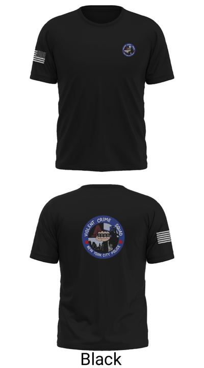 Violent crime squad 63022699 Short Sleeve Performance Shirt - 47