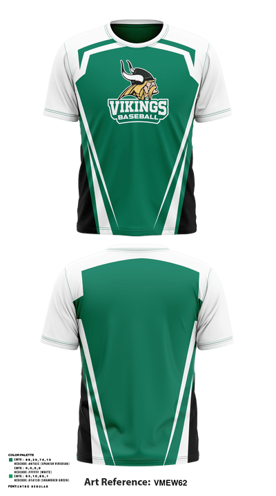 Vikings 52193357 Short Sleeve Performance Shirt - 1