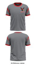 Verdigris Youth Football and Cheer 25693594 Short Sleeve Performance Shirt - 3