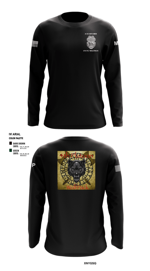Long Sleeve Performance Shirt, , Army, Teamtime, Team time, sublimation, custom sports apparel, team uniforms, spirit wear, spiritwear, sports uniforms, custom shirts, team store, custom team store, fundraiser sports, apparel fundraiser