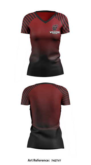 Women's Short Sleeve Vneck Shirt, Weaver High School Soccer, Women's Soccer, Teamtime, Team time, sublimation, custom sports apparel, team uniforms, spirit wear, spiritwear, sports uniforms, custom shirts, team store, custom team store, fundraiser sports, apparel fundraiser