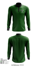 Tigard High School Tennis 55751145 Quarter Zip Jacket - 1