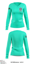 TF Kraken 9944136 Women's Long Sleeve V-neck Shirt - 3