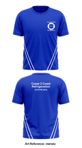 Coast 2 Coast Refrigeration 5433005 Short Sleeve Performance Shirt - 2