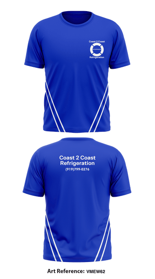 Short Sleeve Performance Shirt, Coast 2 Coast Refrigeration, Business, Teamtime, Team time, sublimation, custom sports apparel, team uniforms, spirit wear, spiritwear, sports uniforms, custom shirts, team store, custom team store, fundraiser sports, apparel fundraiser