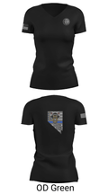 US Federal Air Marshals 31375832 Women's Short Sleeve V-neck Shirt - 8