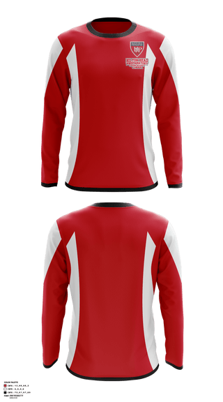 Long Sleeve Performance Shirt, Hilton Head Preparatory School (Upper School) Cheer, School Spirit Store, Teamtime, Team time, sublimation, custom sports apparel, team uniforms, spirit wear, spiritwear, sports uniforms, custom shirts, team store, custom team store, fundraiser sports, apparel fundraiser