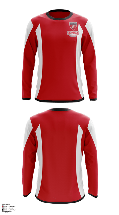 Hilton Head Preparatory School (Upper School) Cheer 56799443 Long Sleeve Performance Shirt - 1