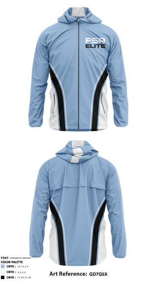 Windbreaker, FSA ELITE, Track & Field, Teamtime, Team time, sublimation, custom sports apparel, team uniforms, spirit wear, spiritwear, sports uniforms, custom shirts, team store, custom team store, fundraiser sports, apparel fundraiser