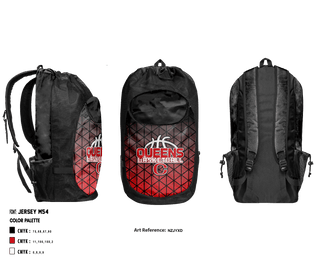 Gear Bag, River Queens Basketball, Women's Basketball, Teamtime, Team time, sublimation, custom sports apparel, team uniforms, spirit wear, spiritwear, sports uniforms, custom shirts, team store, custom team store, fundraiser sports, apparel fundraiser