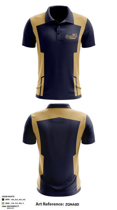 Cockeysville Eagles Football 91755651 Short Sleeve Performance Polo - 1