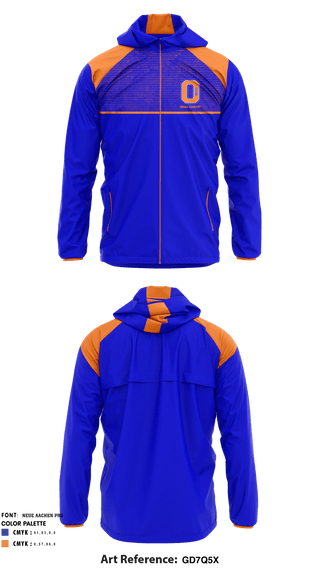 Windbreaker, Oneida High School Cross Country, Cross Country, Teamtime, Team time, sublimation, custom sports apparel, team uniforms, spirit wear, spiritwear, sports uniforms, custom shirts, team store, custom team store, fundraiser sports, apparel fundraiser